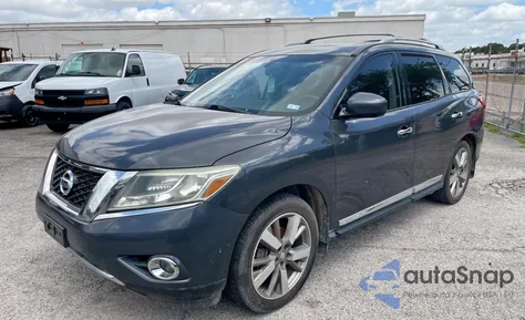 2014 Nissan Pathfinder S from USA, damaged, VIN 5N1AR2MN5EC685142